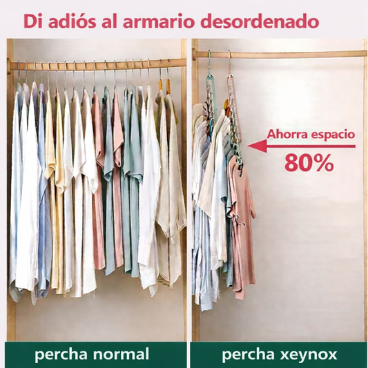 Perchas Inteligentes +80% de nuevo espacio