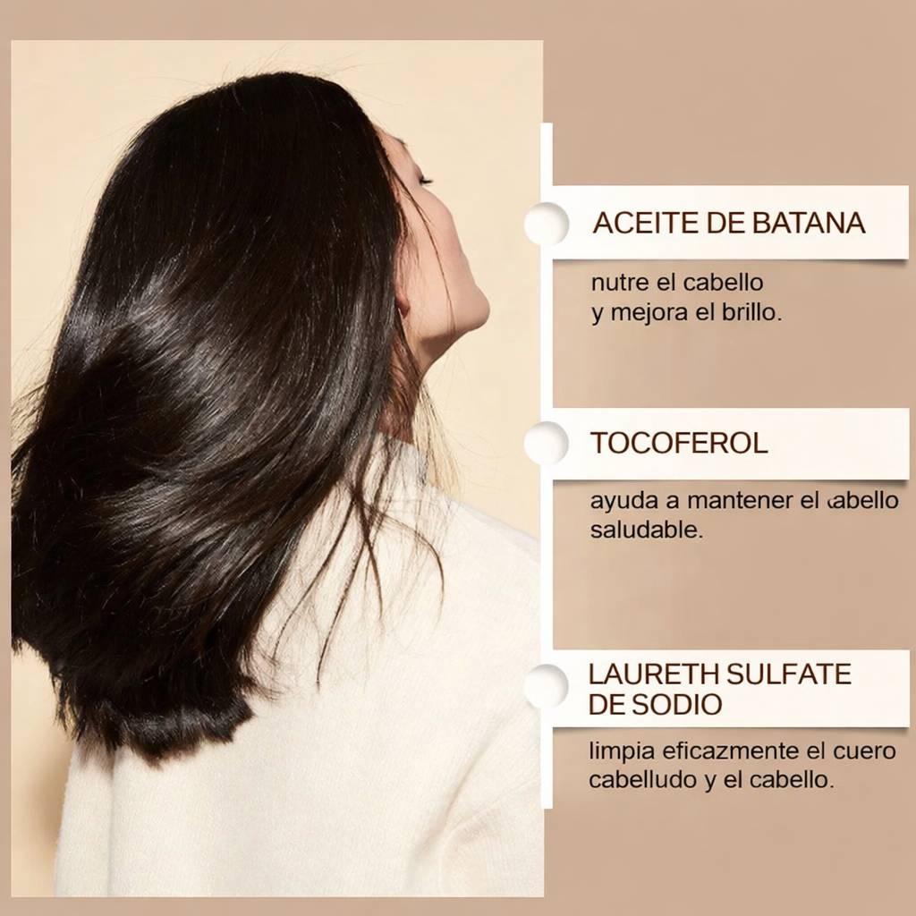 Champú Nutritivo con Aceite de Batana