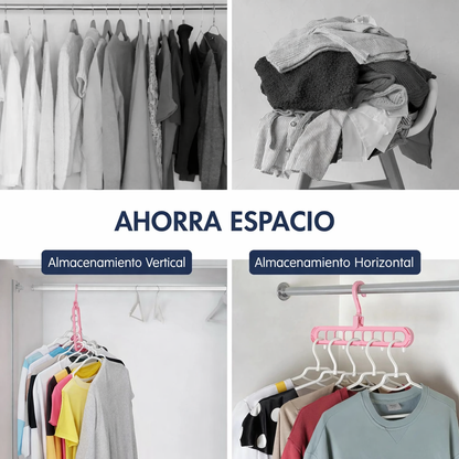 Perchas Inteligentes +80% nuevo espacio 24 unidades